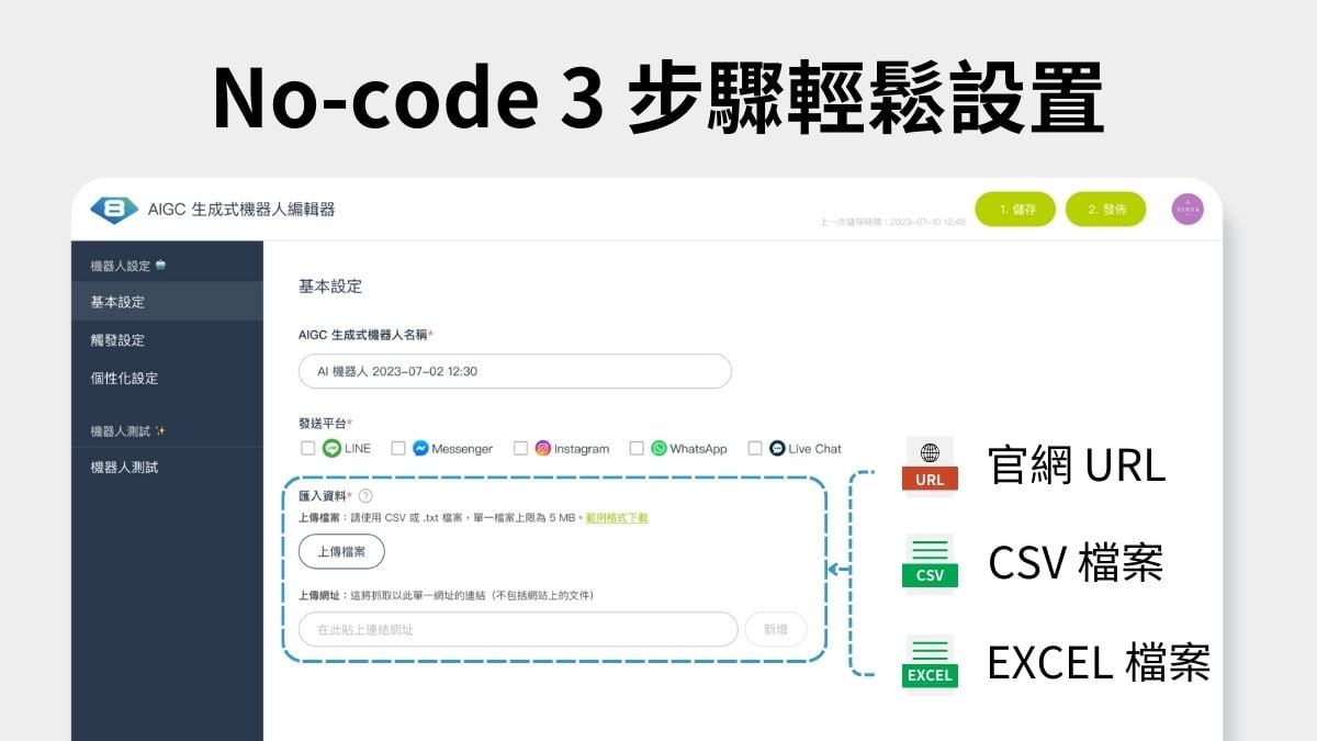 AIGC 聊天機器人