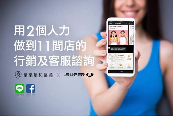 【醫美行銷案例】星采星和醫美用 2 個人力做到 11 間店的行銷及客服諮詢