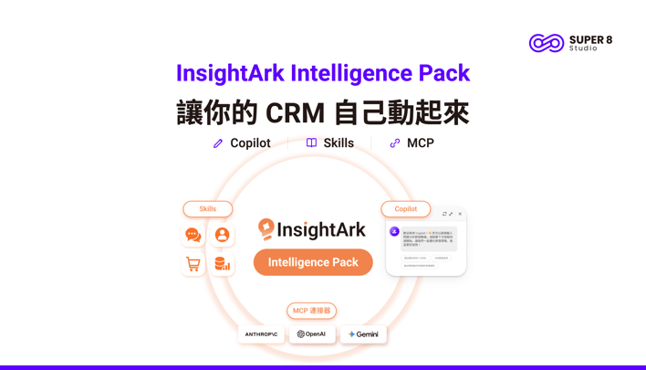 InsightArk Intelligence Pack 讓你的CRM 自己動起來